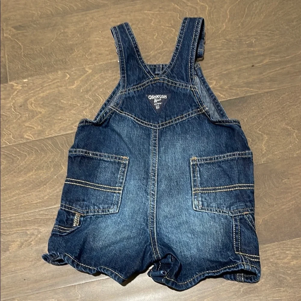 18M Unisex OshKosh B'gosh Blue Denim Overalls